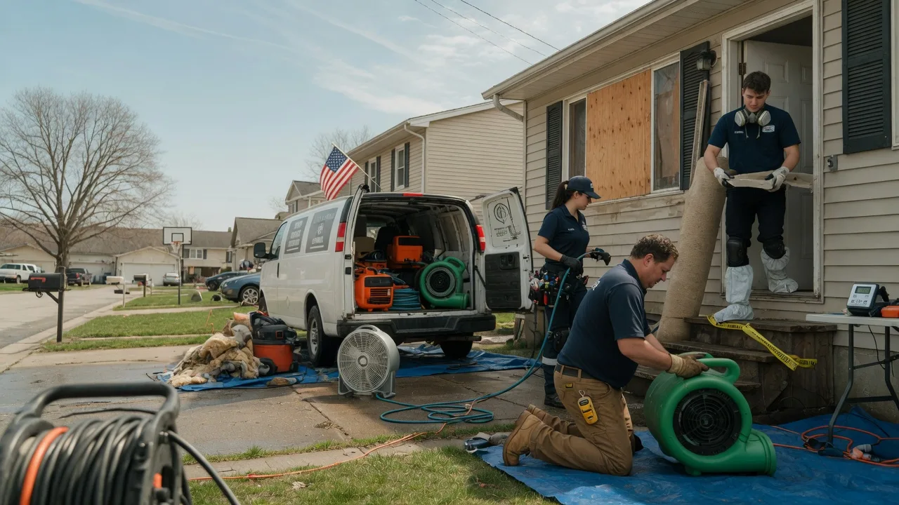 Water Damage Restoration in Emerson, KY near me
